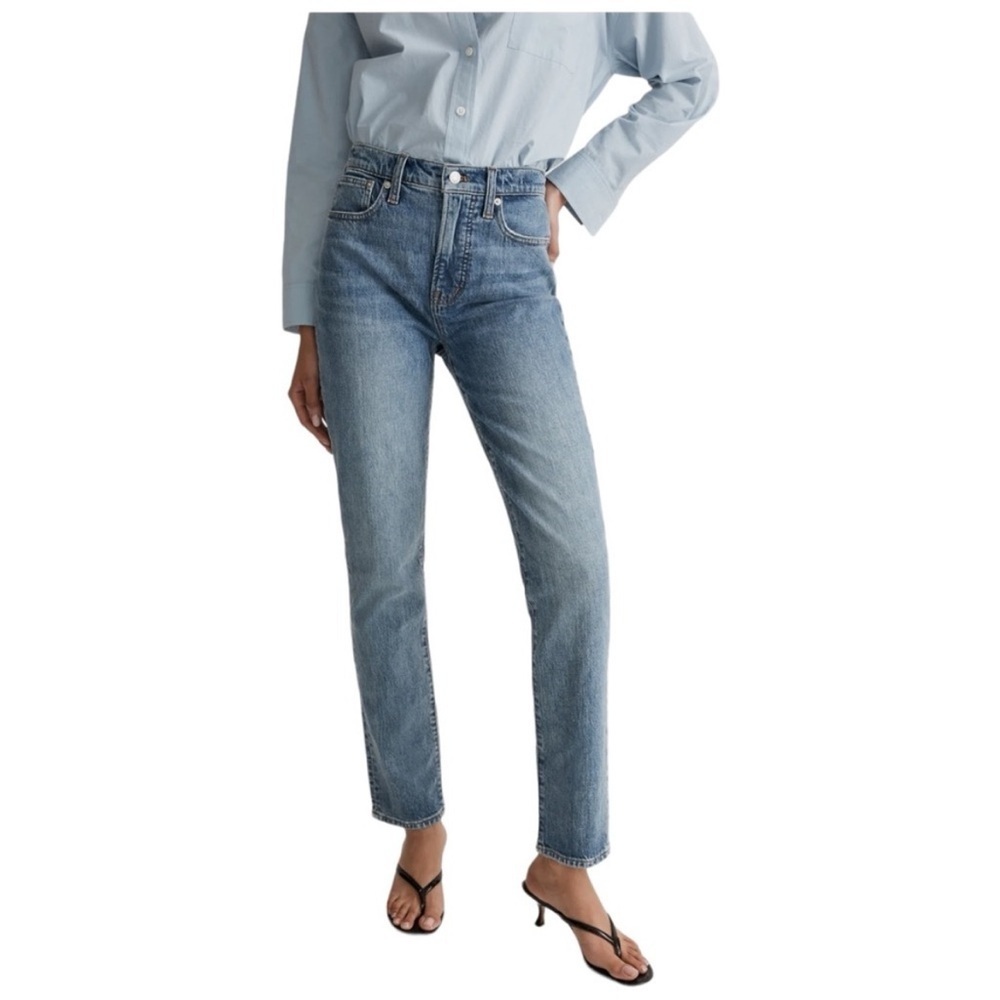 Madewell The Perfect Vintage Jean in Heathcote Wash size 26 chic 90s style NG338